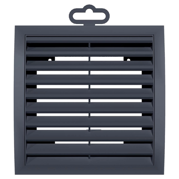 Grilă de ventilare ERA 1515РРН  Plastic / Grey photo 2 Grilă de ventilare ERA 1515РРН  Plastic / Grey photo 2
