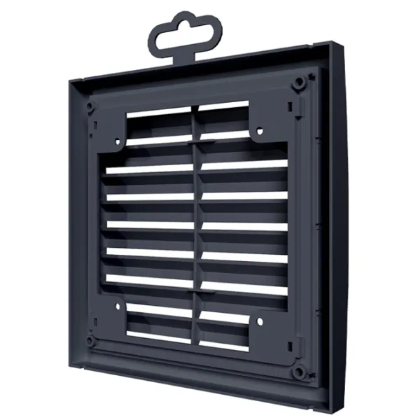 Grilă de ventilare ERA 1515РРН  Plastic / Grey photo 3 Grilă de ventilare ERA 1515РРН  Plastic / Grey photo 3