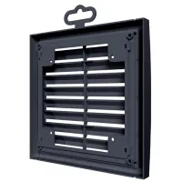 Grilă de ventilare ERA 1515РРН Plastic / Grey photo 3
