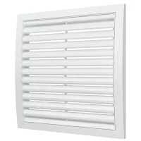 Grilă de ventilare ERA 2525РРН Plastic / White photo 3