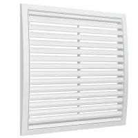 Grilă de ventilare ERA 3535РР  Plastic / White