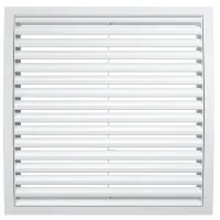 Grilă de ventilare ERA 3535РР Plastic / White photo 3