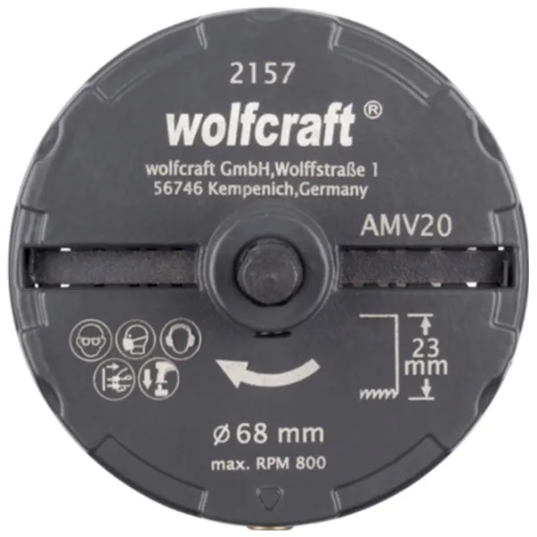 Carotă Wolfcraft 2157000 Metal / Hexaedre photo 3