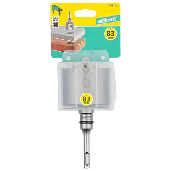 Коронка Wolfcraft 5481000 Металл / SDS + photo 2
