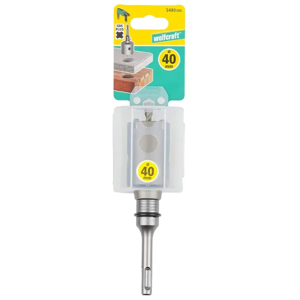 Коронка Wolfcraft 5480000 Металл / SDS + photo 2 Коронка Wolfcraft 5480000 Металл / SDS + photo 2