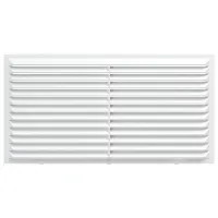 Вентиляционная решетка ЭРА 1122С  ABS / Белый