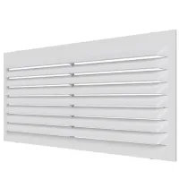 Вентиляционная решетка ЭРА 1122С  ABS / Белый