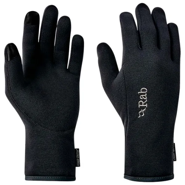 Перчатки для женщин Rab High Curl Glove W Черный photo 1