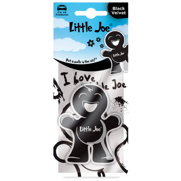 Ароматизатор для авто Little Joe Paper Черный бархат / / на зеркале photo 1