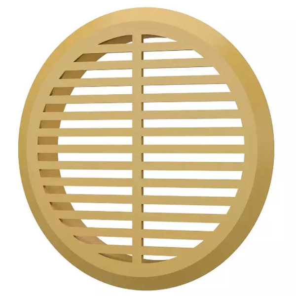 Grilă de ventilare ERA 05ДП 1/4  Plastic / Beige photo 1