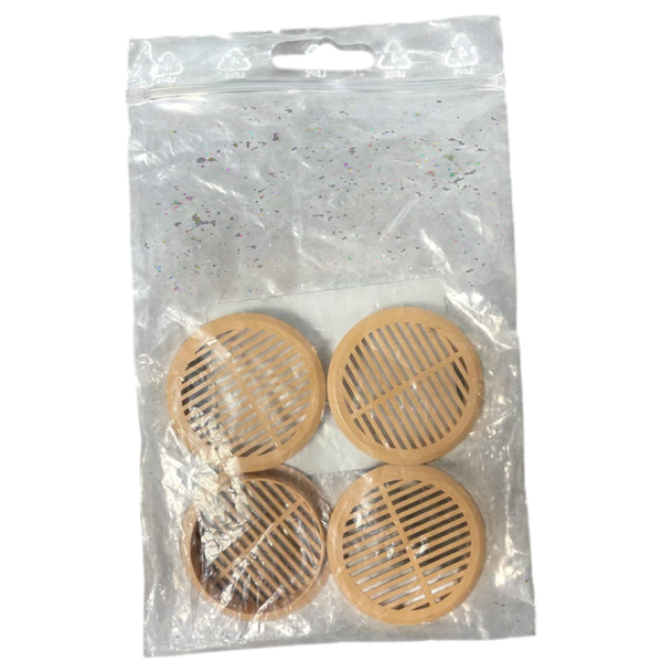 Grilă de ventilare ERA 05ДП 1/4  Plastic / Beige photo 3