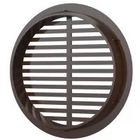 Grilă de ventilare ERA 05ДП 1/4 Plastic / Brown photo 3