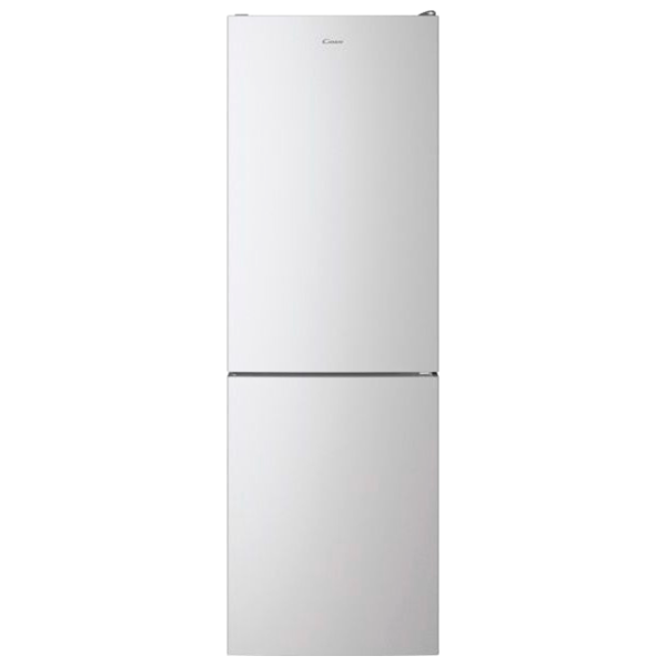 Frigider Candy CCE3T618ES cu congelator jos 315 / 185 cm / Inox photo 1