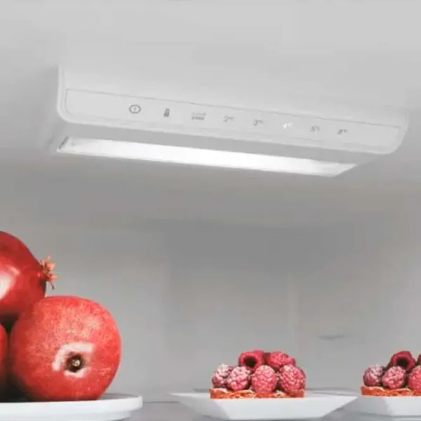 Frigider Candy CCE3T618ES cu congelator jos 315 / 185 cm / Inox photo 9