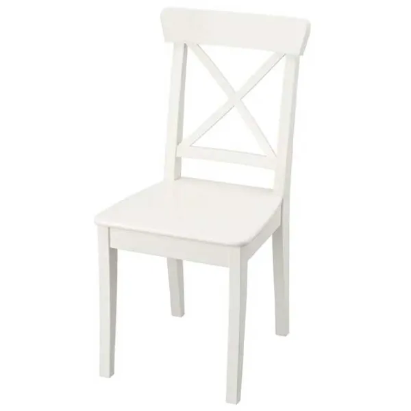 Scaun de bucătărie Ikea Ingolf Masiv/ White White photo 1