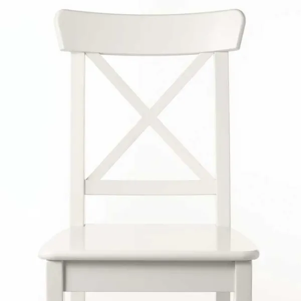 Scaun de bucătărie Ikea Ingolf Masiv/ White White photo 2