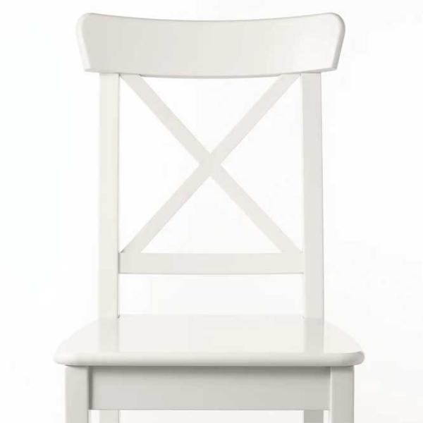 Scaun de bucătărie Ikea Ingolf Masiv/ White White photo 2