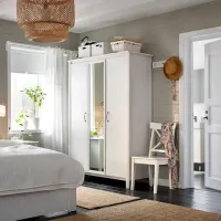 Scaun de bucătărie Ikea Ingolf Masiv/ White White photo 3