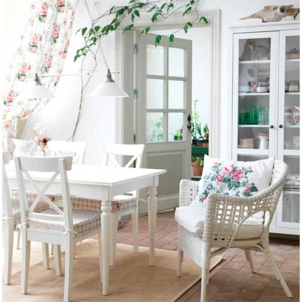 Scaun de bucătărie Ikea Ingolf Masiv/ White White photo 5