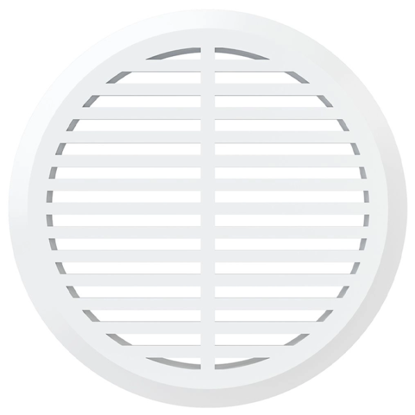 Grilă de ventilare ERA 05ДП 1/4  Plastic / White photo 2