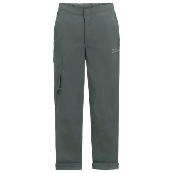 Pantaloni pentru băieți Jack Wolfskin Desert Pants K  / Gray photo 1 Pantaloni pentru băieți Jack Wolfskin Desert Pants K  / Gray photo 1