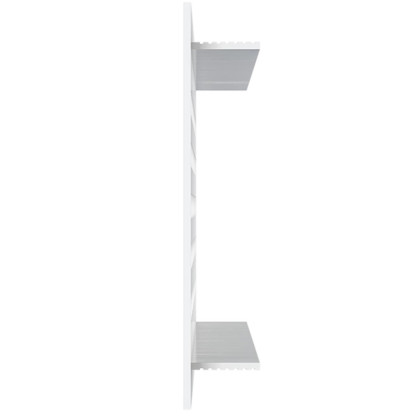 Grilă de ventilare ERA 4808DP  Aluminiu / White photo 2 Grilă de ventilare ERA 4808DP  Aluminiu / White photo 2