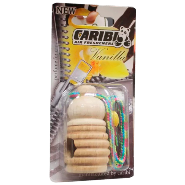 Ароматизатор для авто Caribi Wood Ваниль / / на зеркале photo 1