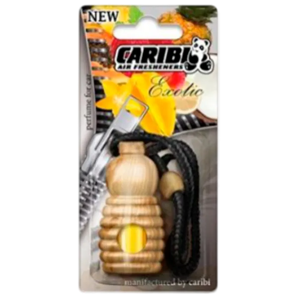 Ароматизатор для авто Caribi Wood Экзотический / / на зеркале photo 1