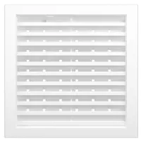 Grilă de ventilare ERA 2525РРП Plastic / White photo 2