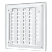 Grilă de ventilare ERA 2525РРП Plastic / White photo 3