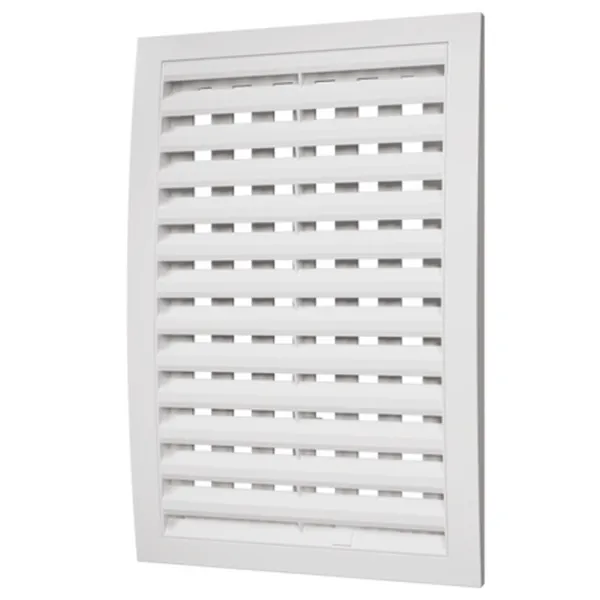 Grilă de ventilare ERA 1825РРП  Plastic / White photo 1