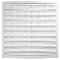 Вентиляционная решетка ЭРА 3434РЦ  Пластик / Белый