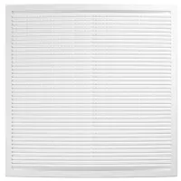 Grilă de ventilare ERA 2525РЦ Plastic / White photo 3