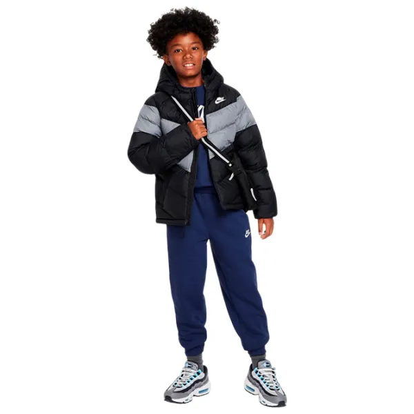Куртка для мальчиков Nike K Nsw Synthetic Fill Hooded Jacket  / L / Осень - Зима photo 2