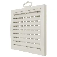 Вентиляционная решетка ЭРА 1515РРП  Пластик / Слоновая кость