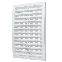 Вентиляционная решетка ЭРА 2030РРП  Пластик / Белый