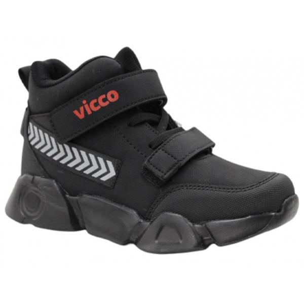 Botine pentru băieți Vicco 946.B21K.204 25 / Black photo 1