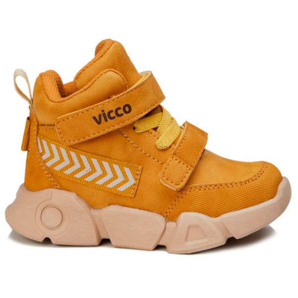 Botine pentru băieți Vicco 946.B21K.204 25 / Brown photo 2 Botine pentru băieți Vicco 946.B21K.204 25 / Brown photo 2