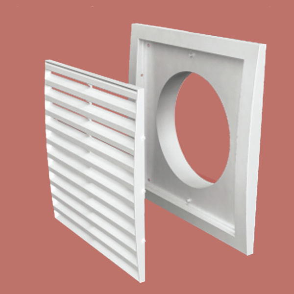 Grilă de ventilare ERA 2020RRP15F  Plastic / White photo 3