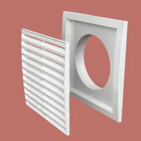 Grilă de ventilare ERA 2020RRP15F Plastic / White photo 3