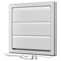 Grilă de ventilare ERA 2121К16ФР Plastic / White photo 2