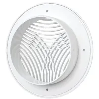 Grilă de ventilare ERA 12,5РПКФ Plastic / White photo 2