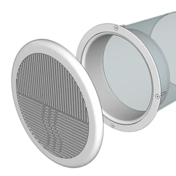 Grilă de ventilare ERA 12,5РПКФ  Plastic / White photo 3 Grilă de ventilare ERA 12,5РПКФ  Plastic / White photo 3