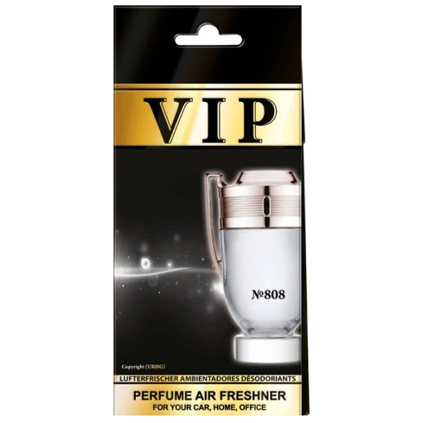 Ароматизатор для авто RABANNE VIP N808 Paco Invictus / / на зеркале photo 1