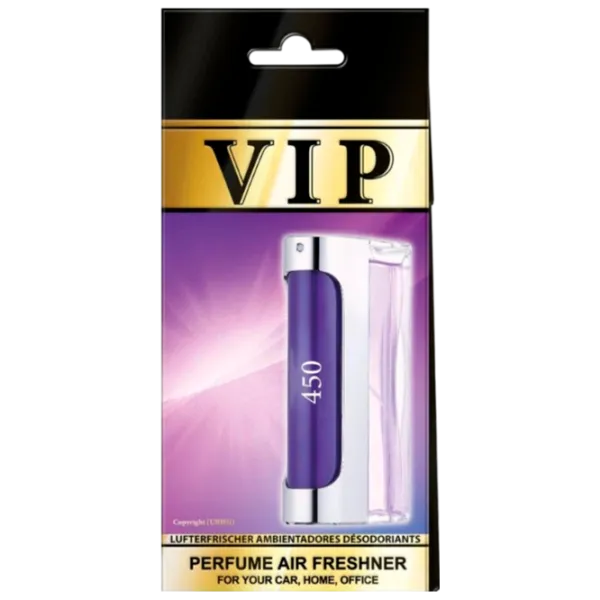 Ароматизатор для авто RABANNE VIP N450 Paco Ультрафиолетовый / / на зеркале photo 1