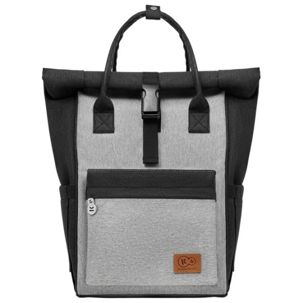 Rucsac pentru mămici KinderKraft Moonpack Gray photo 1