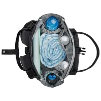 Rucsac pentru mămici KinderKraft Moonpack Gray photo 2