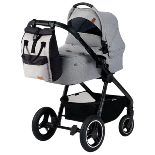 Rucsac pentru mămici KinderKraft Moonpack Gray photo 3