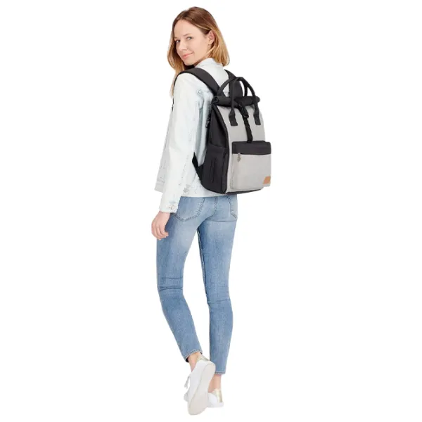 Rucsac pentru mămici KinderKraft Moonpack Gray photo 4