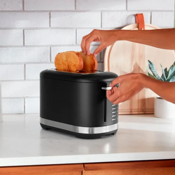 Toster KitchenAid 5KMT2109EBM Mecanic / 980 W / Black photo 4